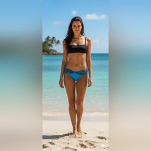 NEW Koucla Teal Bikini bottoms Size XL Flattering - Bottoms Only